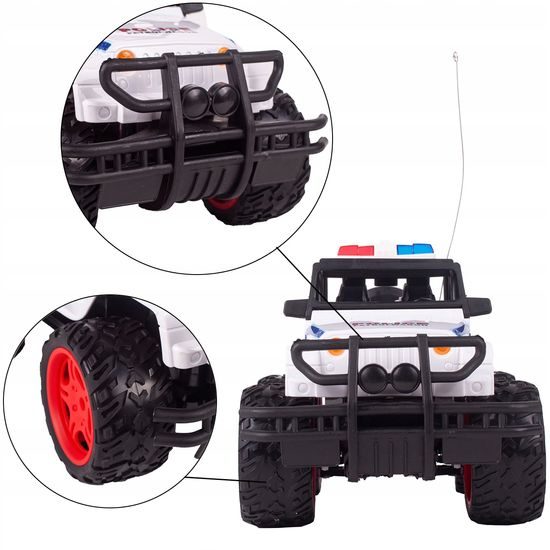 Policejní auto na dálkové ovládání Super Police Car 1:14