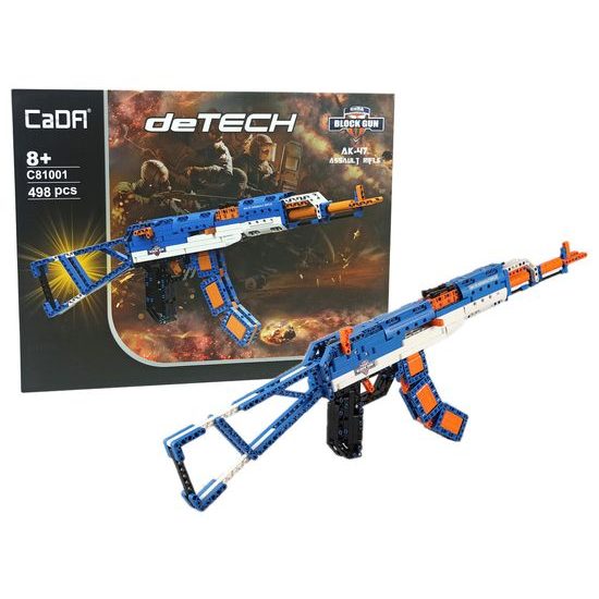CaDA dětský samopal AK-47 stavebnice 498 dílků