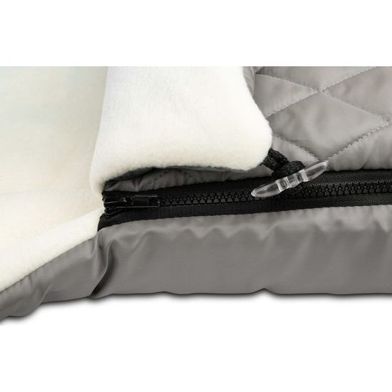 Prošívaný fusak Polar šedý