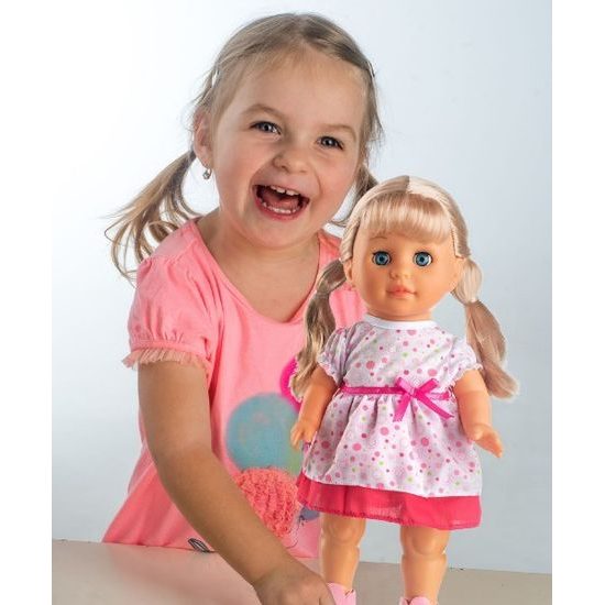 Panenka Barunka chodící a česky zpívající - na baterie