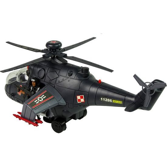 Helikoptéra na baterky černá