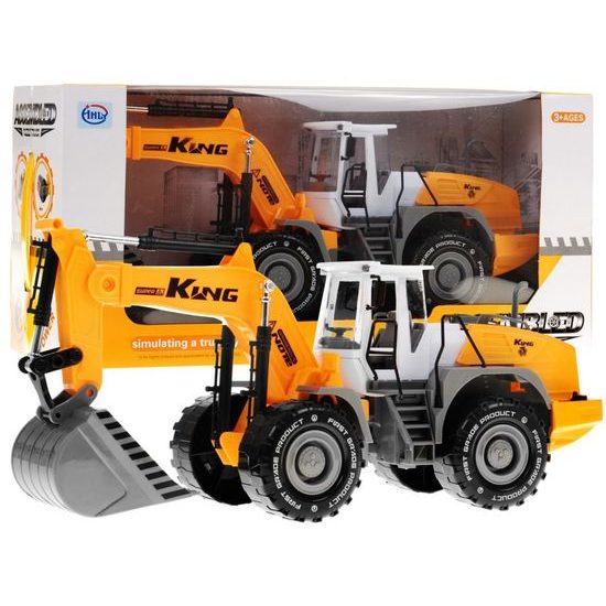 Velký bagr s pohyblivou lžící Super King