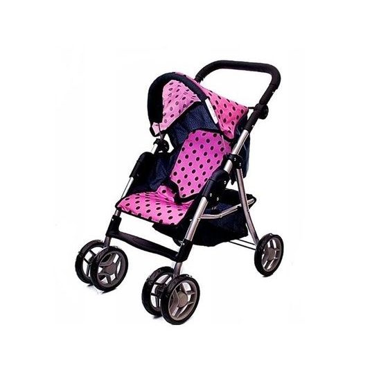 Doris sportovní kočárek pro panenku 9352 růžový