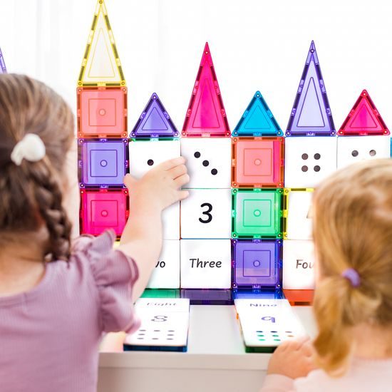 Learn & grow toys Magnetické Doplňkové dlaždice - ČÍSLA A POČÍTÁNÍ 40kusů)
