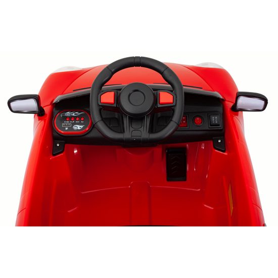 Dětské elektrické autíčko Cabrio - červené