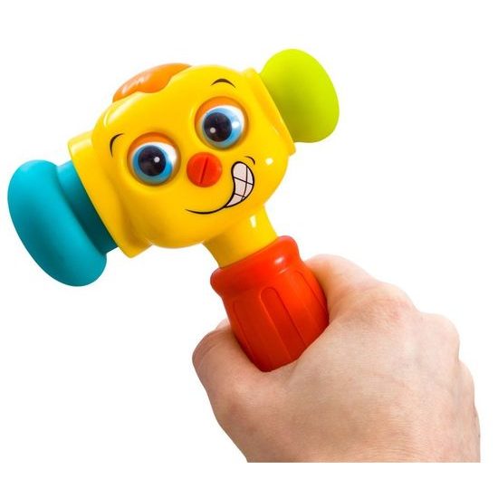 Huile Toys Interaktivní dětské kladívko se světly a zvuky Kids Hammer
