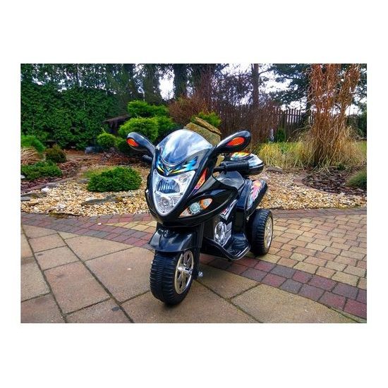 Elektrická tříkolka Racing Black