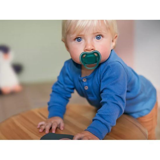 Dětský dudlík air 6-18m Philips Avent Zelená/modrá 2ks