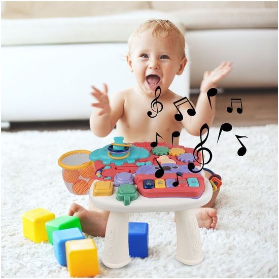 Edukační stoleček s piankem a zvuky 2v1 Koala