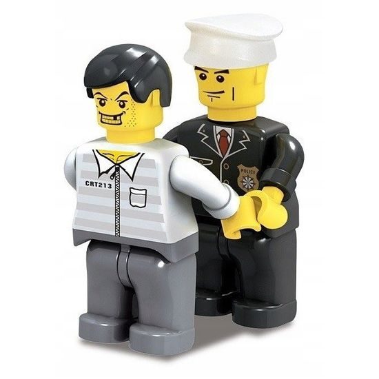 Blocki MyPolice stavebnice vězeňské auto 135 dílků