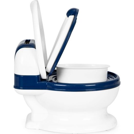 Ecotoys dětský nočník modro-bílý