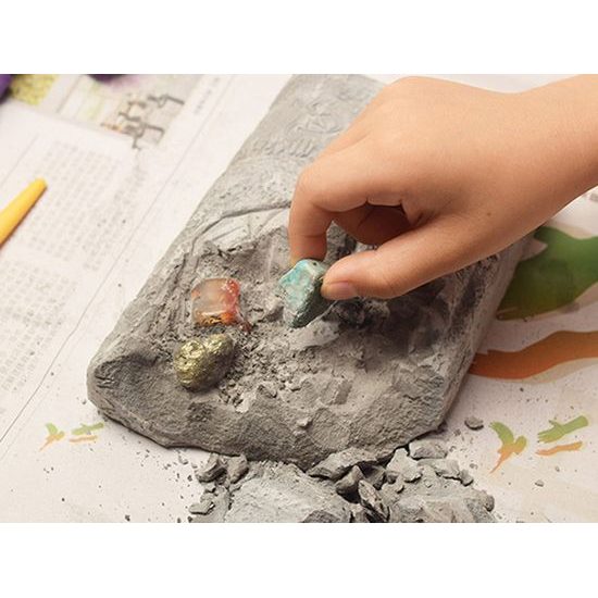 Souprava pro děti Malý archeolog s 12 kameny