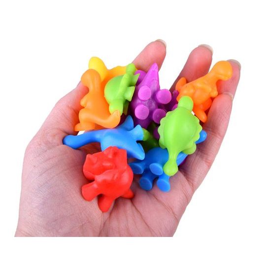 Dětská ukládačka Veselí dinosauři 48 kusů