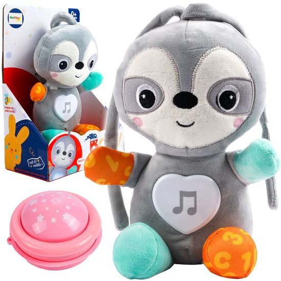 Interaktivní plyšový lenochod na baterie Little Animal