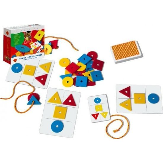 Tvary, barvy, paměť - společenská naučná hra