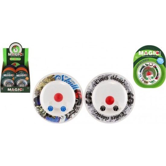 Hlavolam - hra s míčkem - mix 4 barvy