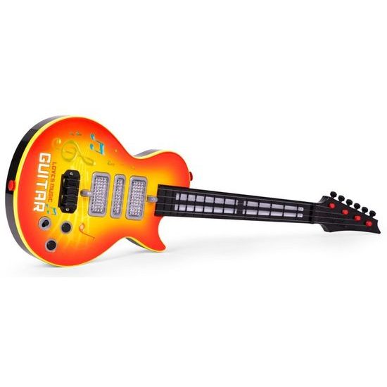 Dětská kytara Rock Guitar s osvětlením 54 cm