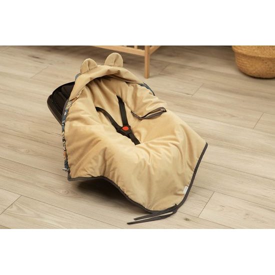 Sametová zavinovačka do autosedačky maroko