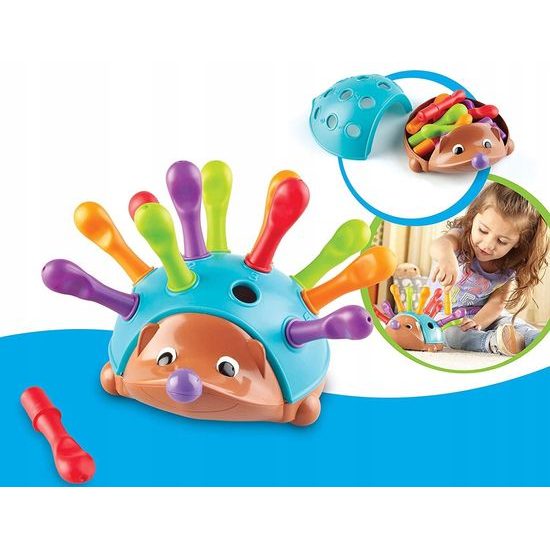 Dětská naučná Montessori ukládačka Ježek