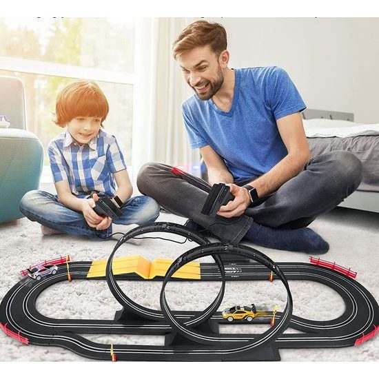 Dětská závodní autodráha na baterie Turbo Racing 560 cm