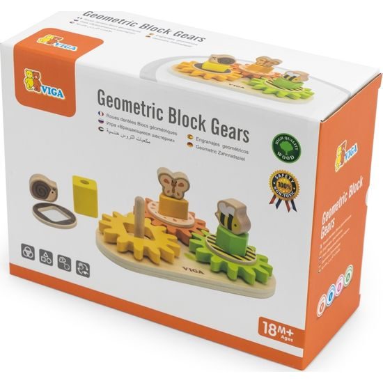 Třídič tvaru VIGA s převody