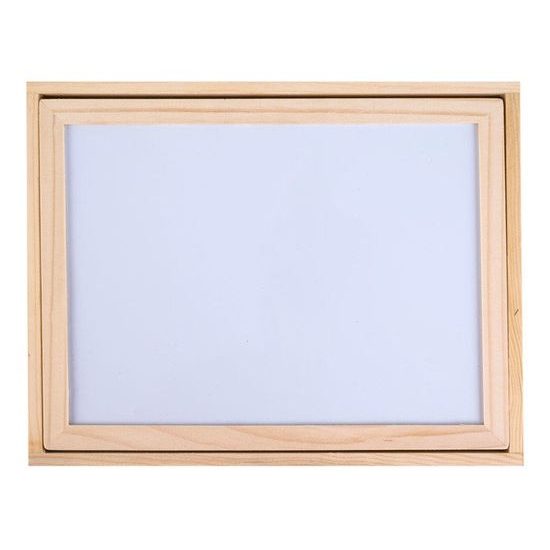 Majlo Toys dřevěná magnetická tabulka Puzzle Board