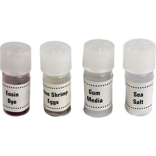 Dětský mikroskop v kufru  28 prvků 300x 600x 1200x