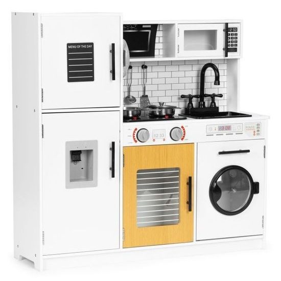 Ecotoys velká dřevěná kuchyňka Daily Kitchen