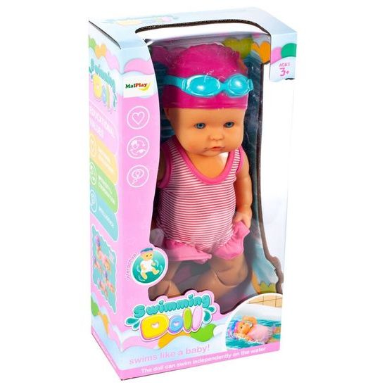 Voděodolná panenka na plavání Swimming Doll