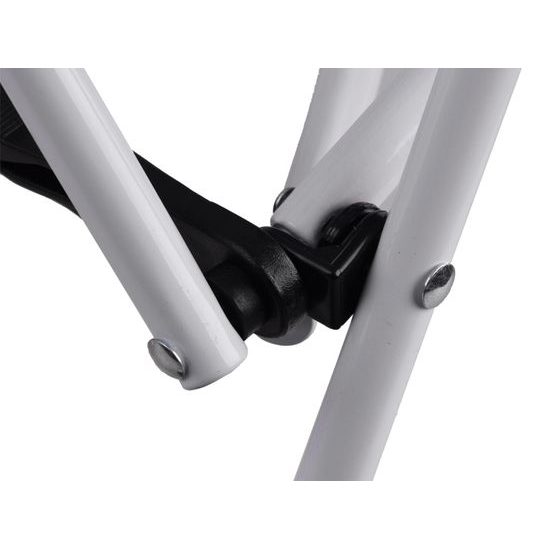 Golfový kočárek pro panenky Alice černo-bílý