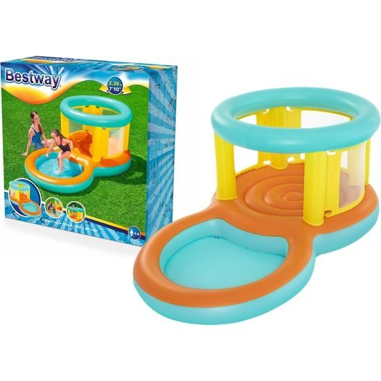Nafukovací trampolína s malým bazénem 239 x 149 x 102 cm Bestway