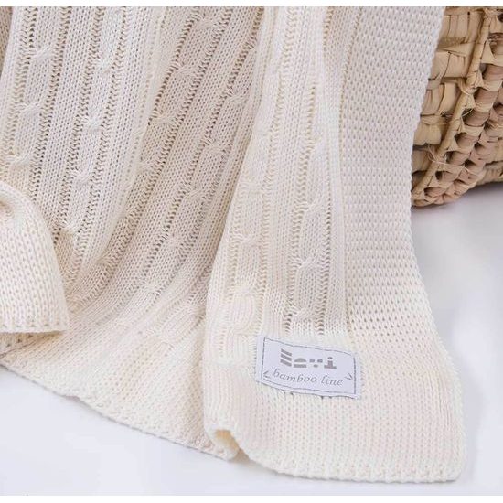 EEVI Deka bambusová EEVI ecru 75x100