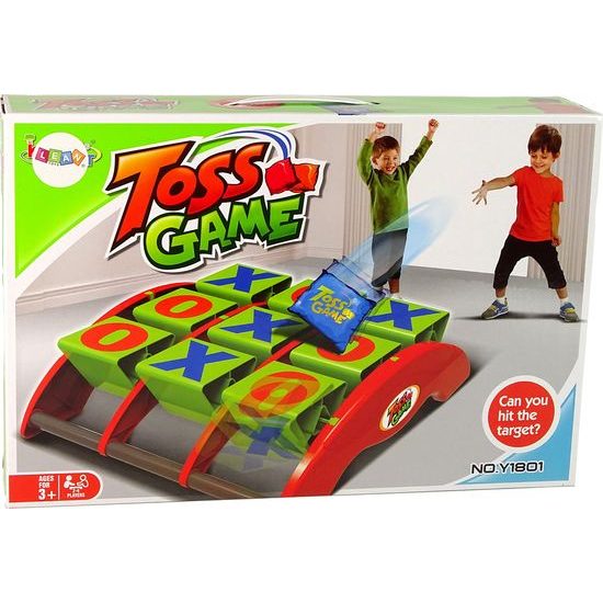 Arkádová hra Házení Tic-Tac-Toe na cíl