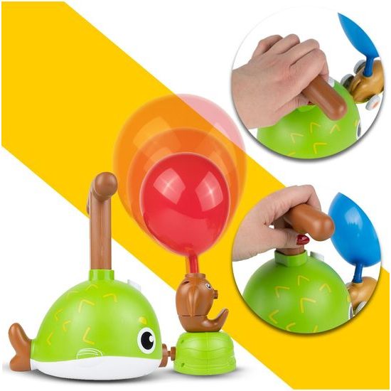 Odpalovač autíček s nafukovacími balónky Rybičky