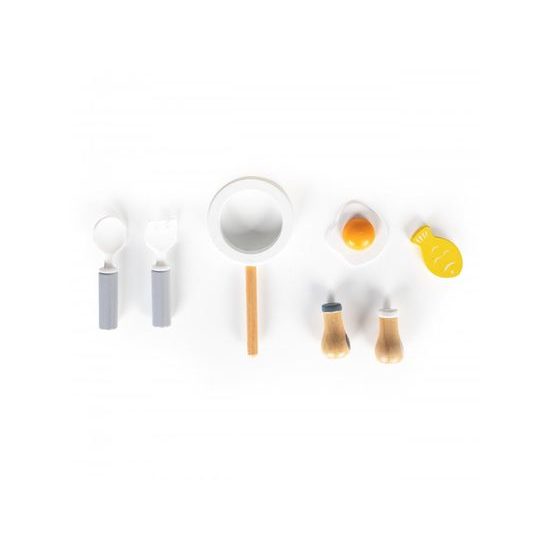 Ecotoys dětská dřevěná mini kuchyňka Little Cook