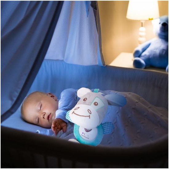 Interaktivní plyšový oslík Baby Calm
