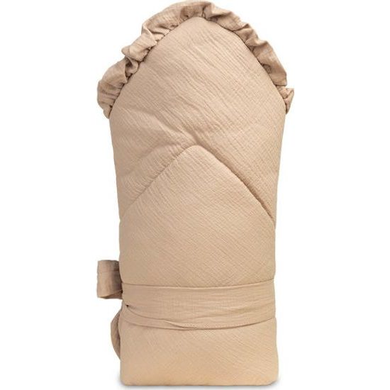 Dětská mušelínová zavinovačka - béžová