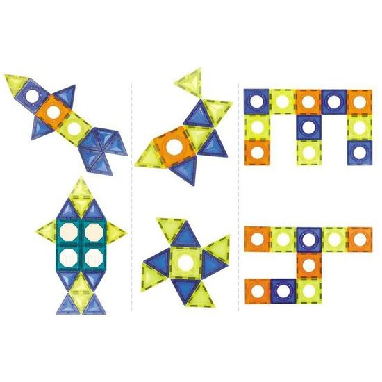 Magnetická 3D stavebnice se skluzavkou Magic Magnetic 262 dílů