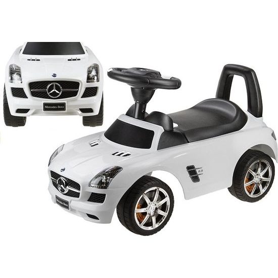 Dětské odrážedlo Mercedes-Benz SLS AMG bílé