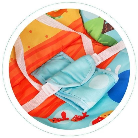 Ecotoys kojenecké lehátko 3v1 s vibracemi Baby Calm modré