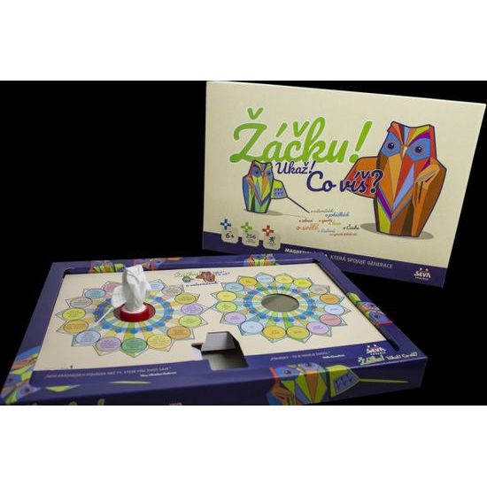 Žáčku! Ukaž! Co víš? společenská magnetická hra