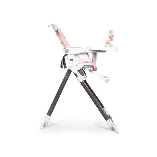 SMONTOVÁNO Ecotoys jídelní židlička 2v1 Myška růžová