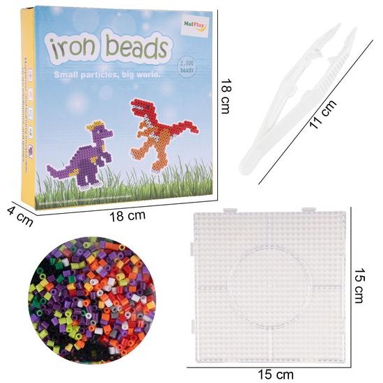 Zažehlovací korálky Iron Beads Zvířátka 2000 kusů