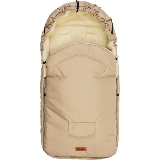 Vlněný zimní fusak - Cappuccino