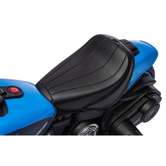 Dětská elektrická motorka Faster - modrá