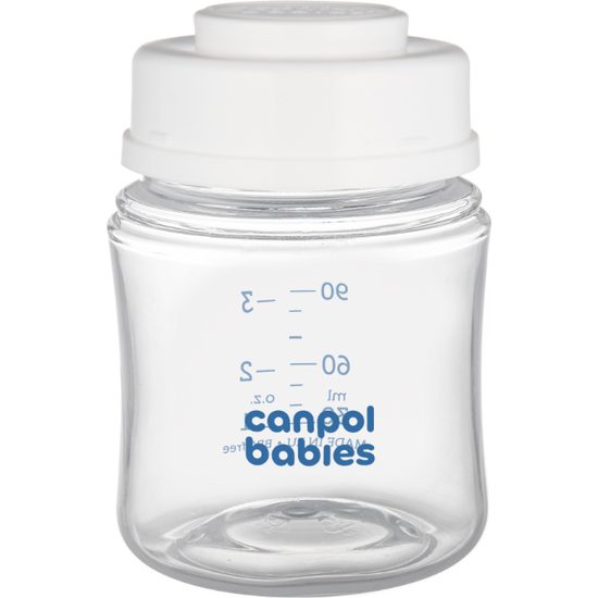 CANPOL babies Sada lahví na skladování mléka 3x120ml
