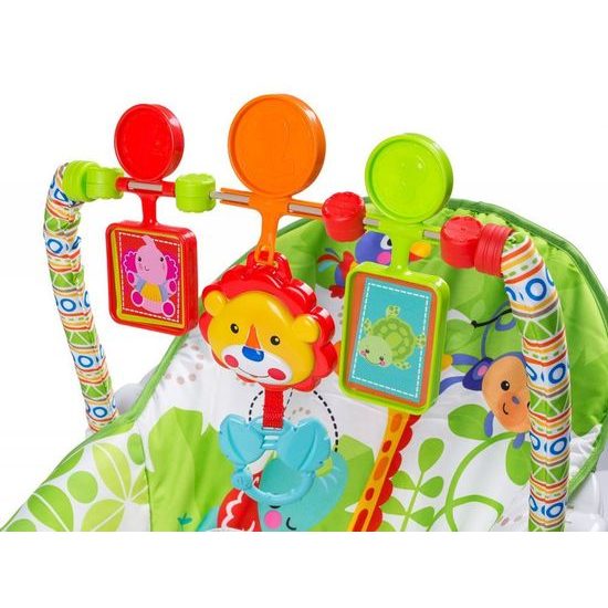 Ecotoys kojenecké lehátko 3v1 s vibracemi Lvíček