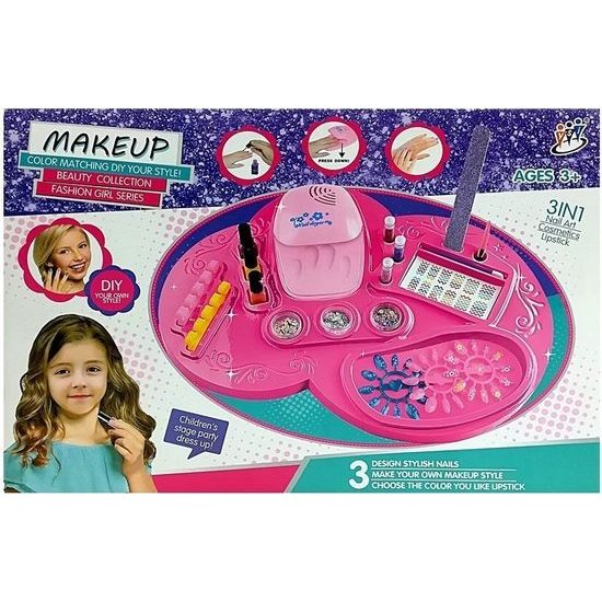 Dětská sada na nehty: sušička, laky na nehty