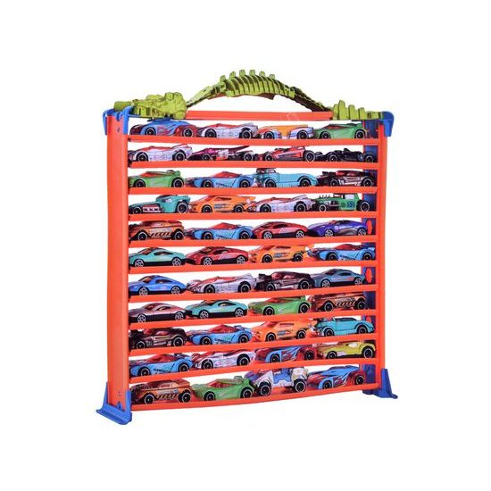 Parkovací garáž s dráhou a 8 autíčky