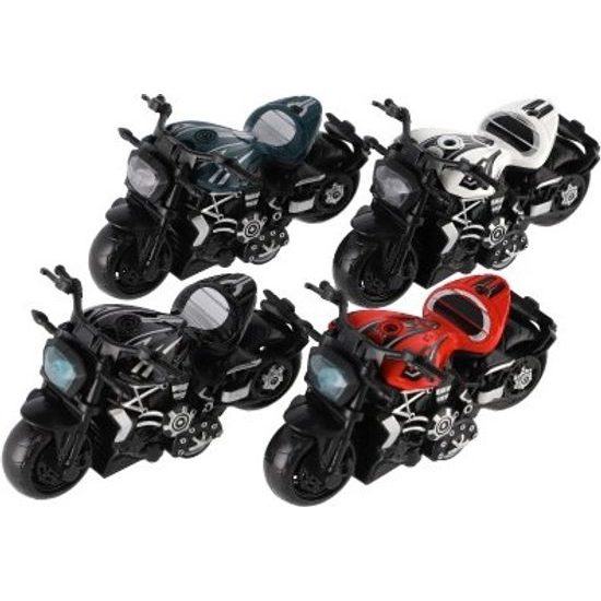 Motorka na zpětné natažení - mix 4 barvy